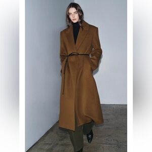 ZARA WOOL BLEND COAT ZW COLLECTION